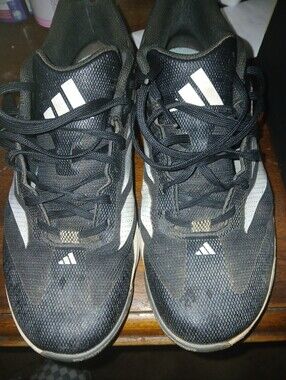 adidas Black & White Men's Athletic Running Shoes